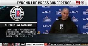 Tyronn LUE PostGame Interview | New Orleans Pelicans vs LA Clippers