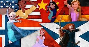 Disney Princesses singing in their Native Languages