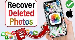 How to Recover Deleted Photos from iPhone (Without Backup) Restore Contacts,Messages,Whatsapp & More