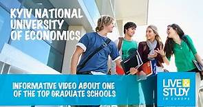 Kyiv National University of Economics / Video Presentation / Education in Ukraine