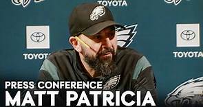 Eagles Press Conference: Matt Patricia | January 10, 2024
