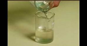 Sodium hydroxide and hydrochloric acid