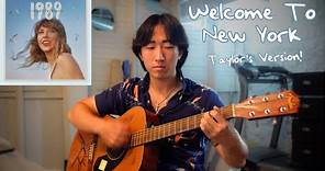 Welcome To New York (Taylor's Version) Taylor Swift Guitar Tutorial