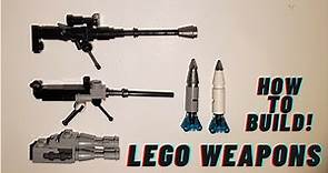 How to Build Custom Lego Guns!