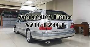 review Mercedes Benz s210 e240 station wagon year 1998