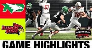 North Dakota vs Illinois State Highlights | 2023 FCS Week 12 | College Football Highlights