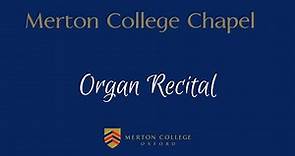 Organ Recital - Dónal McCann