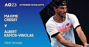 Maxime Cressy v Albert Ramos-Vinolas Extended Highlights | Australian Open 2023 First Round