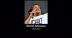 David Jolicoeur passes away (1968 - 2023) (2) (USA) - BBC & ITV News - 13th February 2023