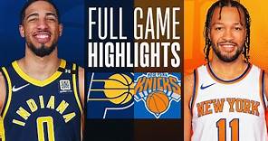 PACERS at KNICKS | FULL GAME HIGHLIGHTS | February 1, 2024
