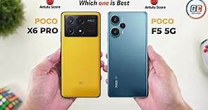 POCO X6 Pro Vs POCO F5 5G | Full comparison ⚡ Which one is Best?