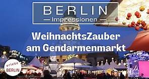 [4K] Berlin Weihnachtsmarkt 2021 am Gendarmenmarkt - WeihnachtsZauber