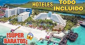 TOP 6 HOTELES ⭐️mas BARATOS Todo Incluido en CANCUN 2023 / Hoteles BARATOS en Cancun Zona Hotelera