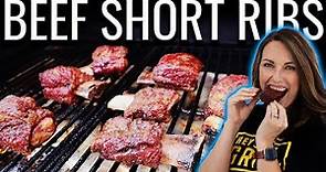 BIG FLAVOR in these SMOKED BEEF SHORT RIBS! | How To