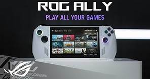 ROG ALLY - ROG’s First Handheld Gaming PC