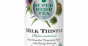 The Republic of Tea Organic Milk Thistle SUPERHERB Tea Bags, Tin of 36 Tea Bags