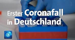 Coronavirus erstmals in Deutschland nachgewiesen