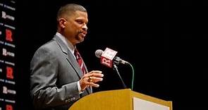 RVision: Rutgers Introduces Eddie Jordan as Head Men's Basketball Coach