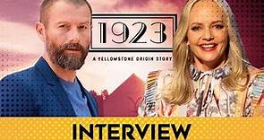 1923's James Badge Dale & Marley Shelton On Joining the Yellowstone Prequel (Interview)