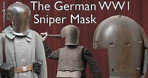 The German WW1 Sniper Mask/ Sappenpanzer Gesichtsmaske