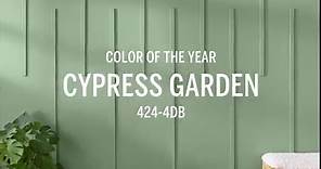 Dutch Boy Paint's 2022 Color of the Year: Cypress Garden 424-4DB