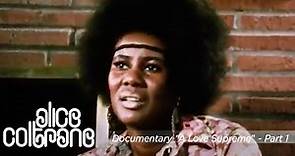 Alice Coltrane - Documentary "A Love Supreme" - Part 1 (Black Journal, 1970)