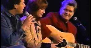Ricky Skaggs, Patty Loveless, Vince Gill — "Go Rest High on That Mountain" — Live