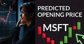 Microsoft's Next Breakthrough: Unveiling Stock Analysis & Price Forecast for Mon - Be Prepared!