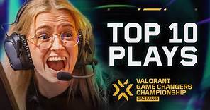 TOP 10 Plays | VALORANT Game Changers Championship 2023