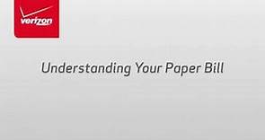 Understanding Your Paper Bill