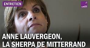 Anne Lauvergeon, la sherpa de Mitterrand