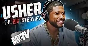 Usher Talks Next Album, Chris Brown, Vegas Residency, and Performing w/ Michael Jackson | Interview