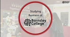 Studying Business at Barnsley College