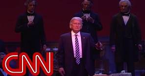Disney unveils animatronic President Trump in Hall of Presidents
