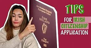 Irish Citizenship Application Tips