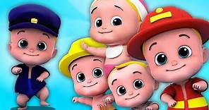 Kids TV Español Latino - cinco pequeños bebés | Canciones Infantiles | Five Little Babies Song