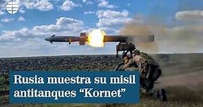Así funciona el Kornet, un misil antitanque portátil de Rusia