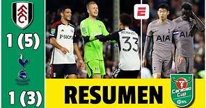 Raúl Jiménez y Fulham eliminan al Tottenham de la Carabao Cup en tanda de penales | Carabao Cup