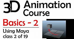 3D Maya Animation - Basics 2: Intro to the Graph Editor (Free 3D Animation Course)