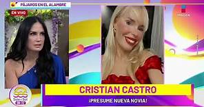 ¡En vivo! ¡Nueva novia de Cristian Castro!