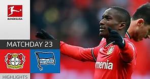 Great Performance By B04 | Bayer 04 Leverkusen - Hertha BSC 4-1 | Highlights | Bundesliga 22/23