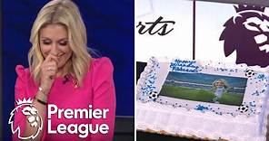 Premier League fans surprise Rebecca Lowe with birthday messages | NBC Sports