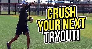 MAKE THE TEAM! (Don’t go to Baseball Tryouts until you WATCH THIS!) Baseball Tryout Tips