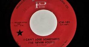 Ray Shirley - I Can't Lose something I've Never Found