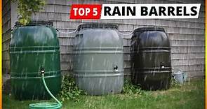 Best Rain Barrels for Your Home & Garden - Top 7 Picks
