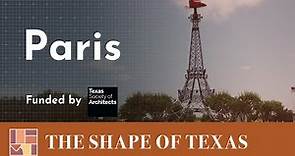 Downtown Paris, Texas - The Shape of Texas