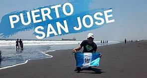 PUERTO SAN JOSE Guatemala | Playa de arena Negra | Playa San Jose | Verano 2022 Semana Santa