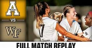 Appalachian State vs. Wake Forest Full Match Replay | 2023 ACC Women’s Soccer