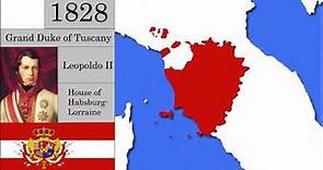 The Territorial Expansion of Tuscany (1569-1860)