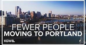 Portland population growth plummets as residents move to suburbs and out of state